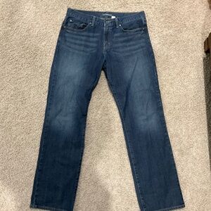 Mens Dark Wash Jeans